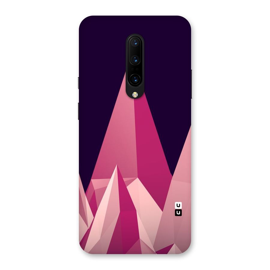 Pink Sharp Back Case for OnePlus 7 Pro