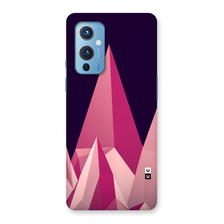 Pink Sharp Back Case for OnePlus 9