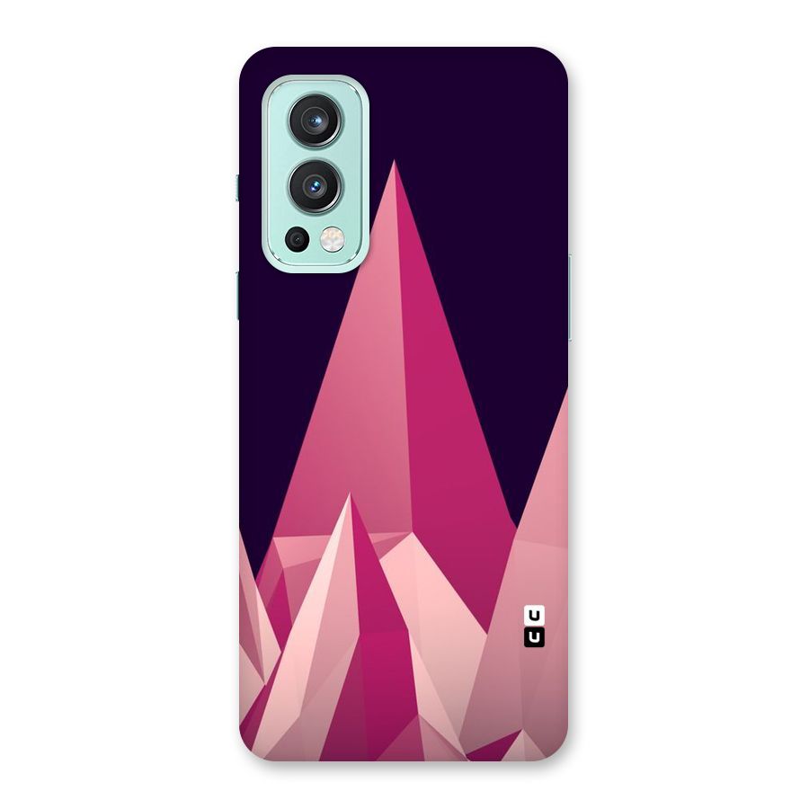 Pink Sharp Back Case for OnePlus Nord 2 5G