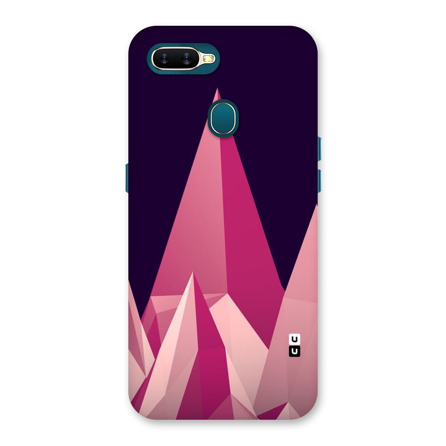 Pink Sharp Back Case for Oppo A11k