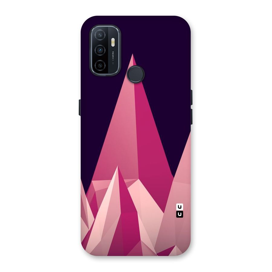 Pink Sharp Back Case for Oppo A32