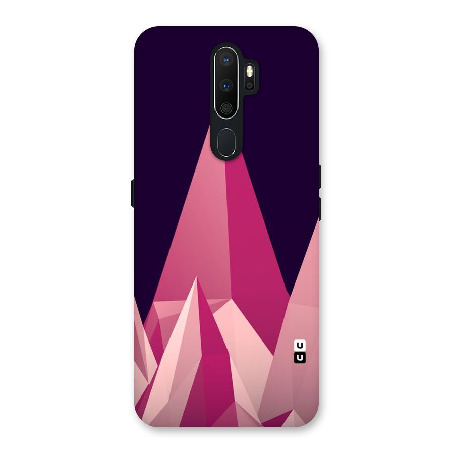 Pink Sharp Back Case for Oppo A5 (2020)