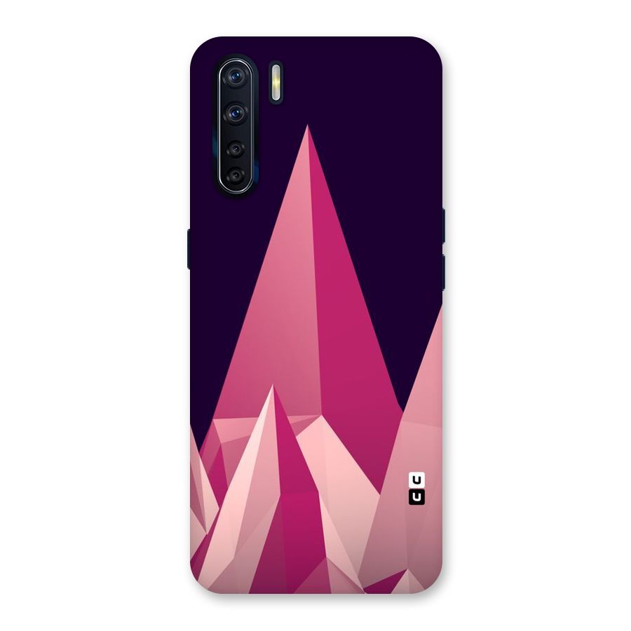 Pink Sharp Back Case for Oppo F15