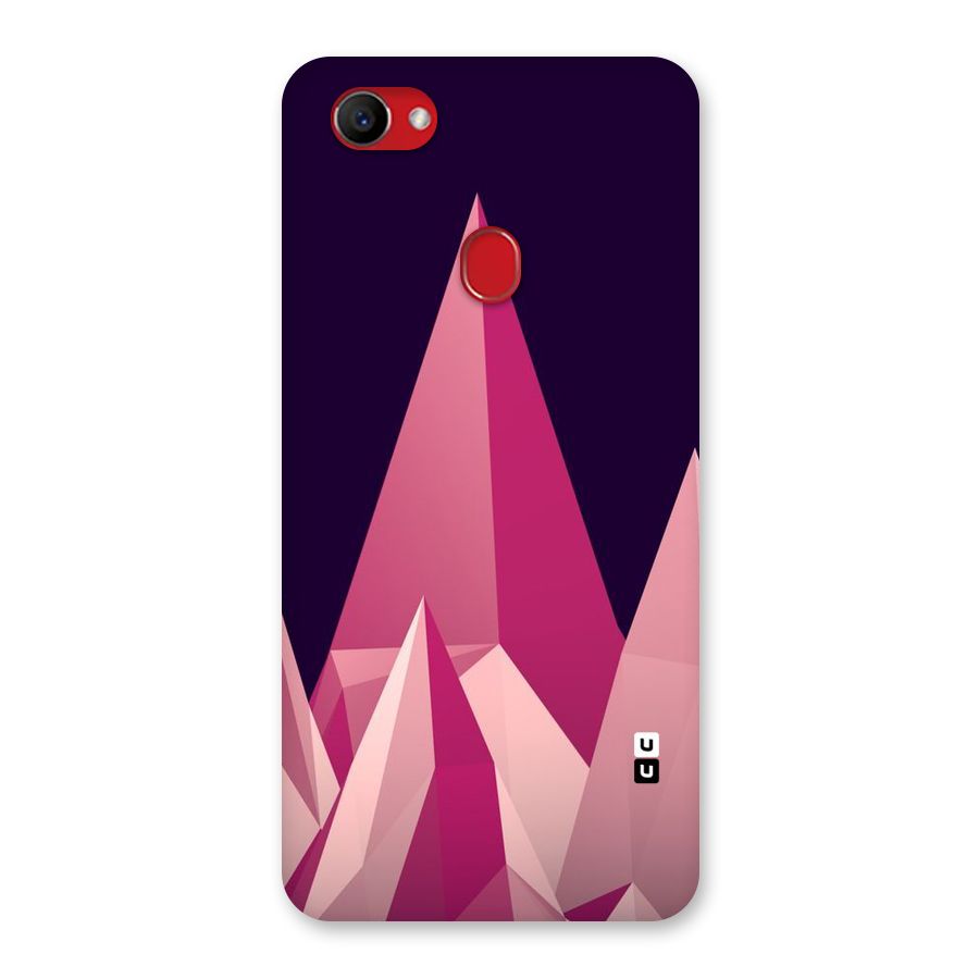 Pink Sharp Back Case for Oppo F7