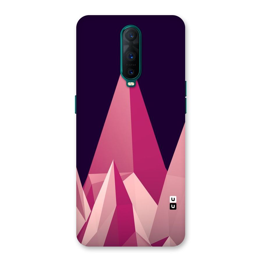 Pink Sharp Back Case for Oppo R17 Pro
