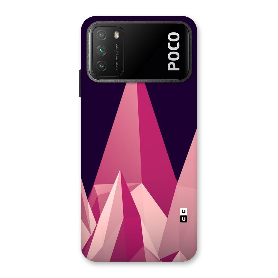 Pink Sharp Back Case for Poco M3