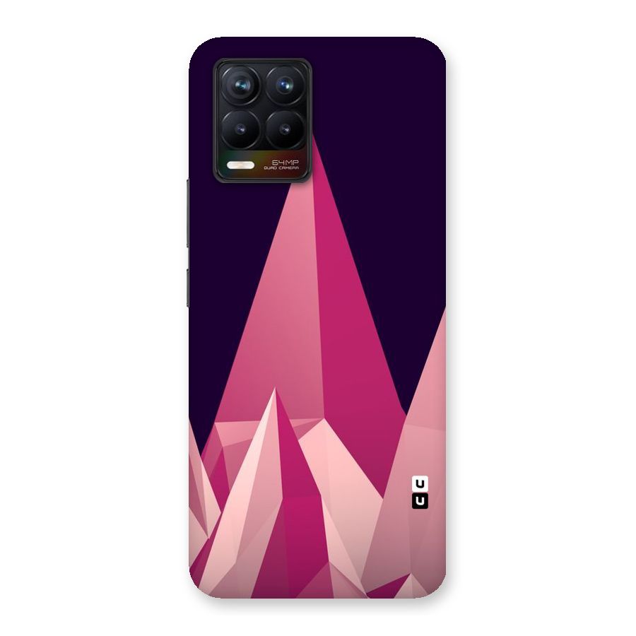 Pink Sharp Back Case for Realme 8