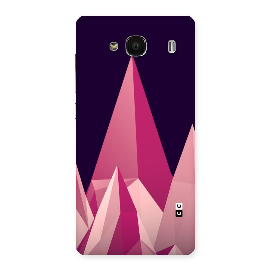 Pink Sharp Back Case for Redmi 2s