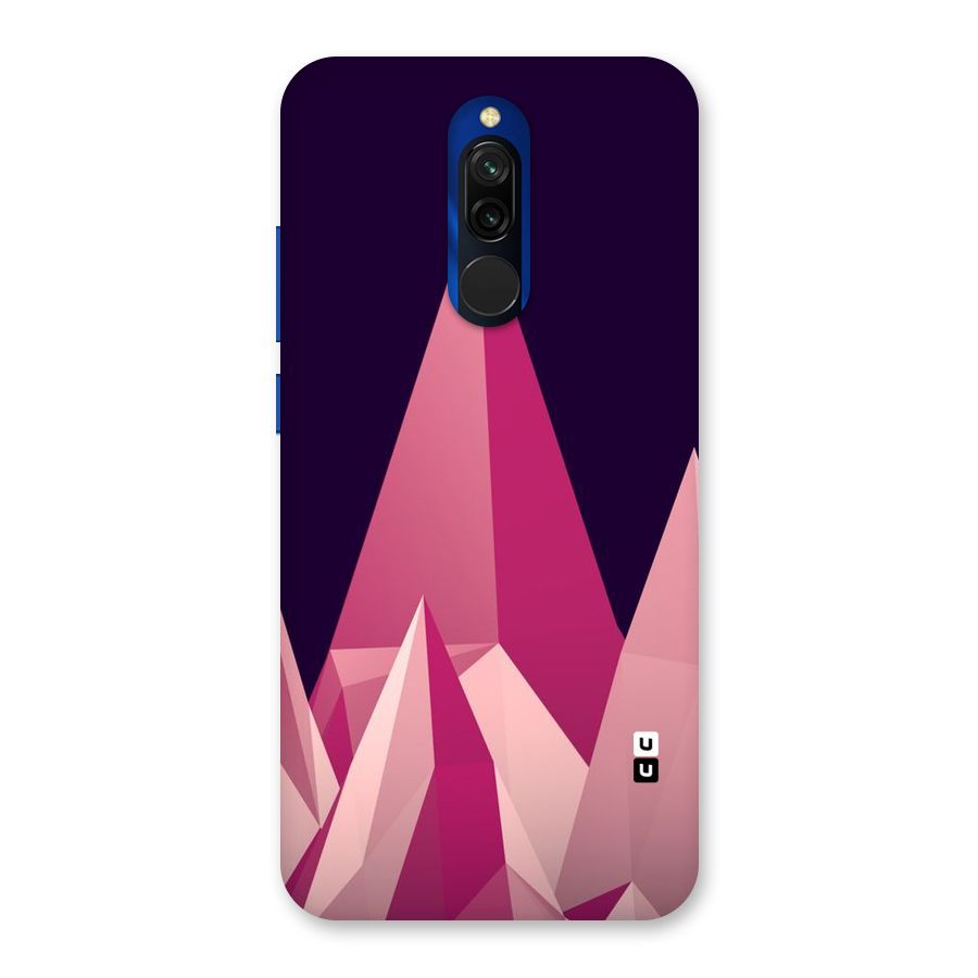 Pink Sharp Back Case for Redmi 8