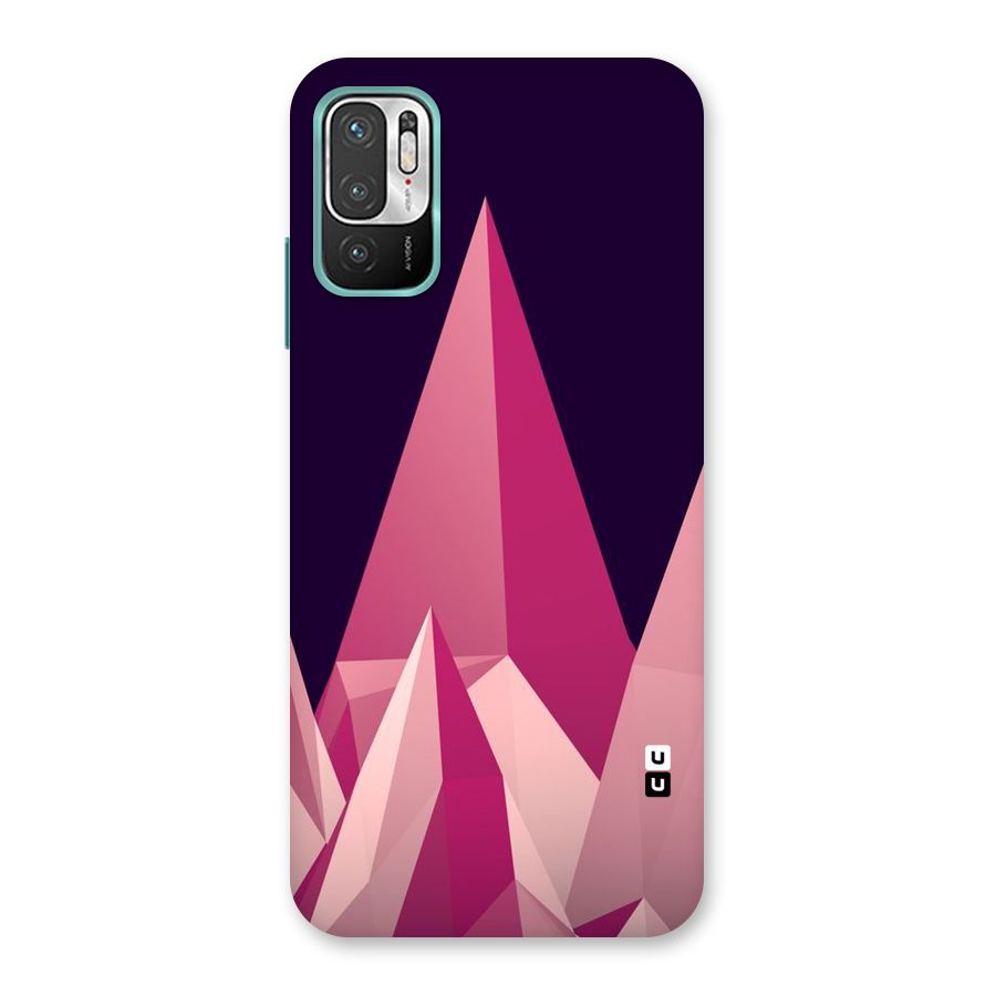 Pink Sharp Back Case for Redmi Note 10T 5G