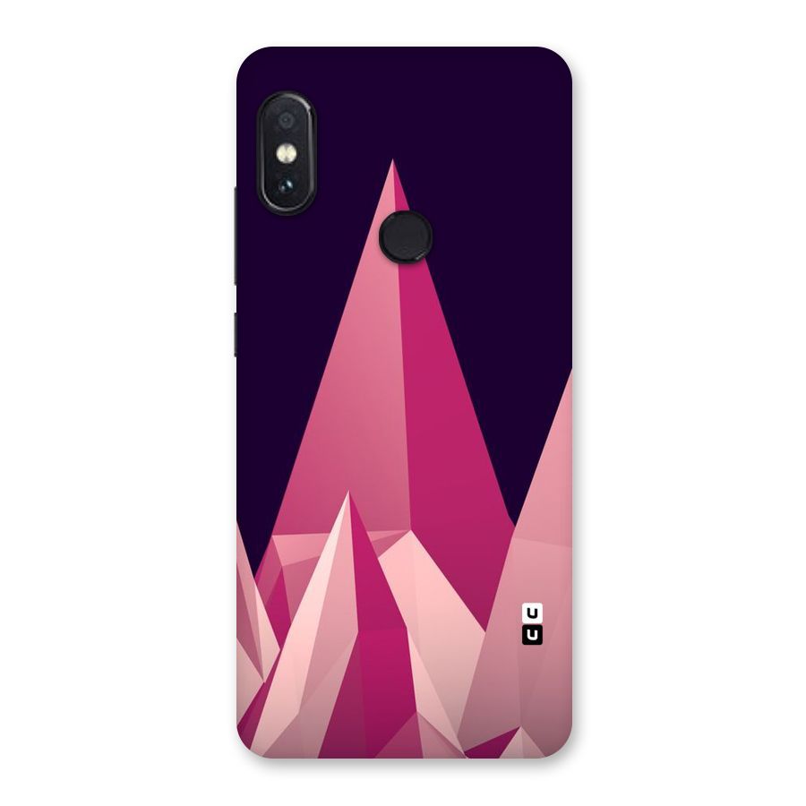 Pink Sharp Back Case for Redmi Note 5 Pro