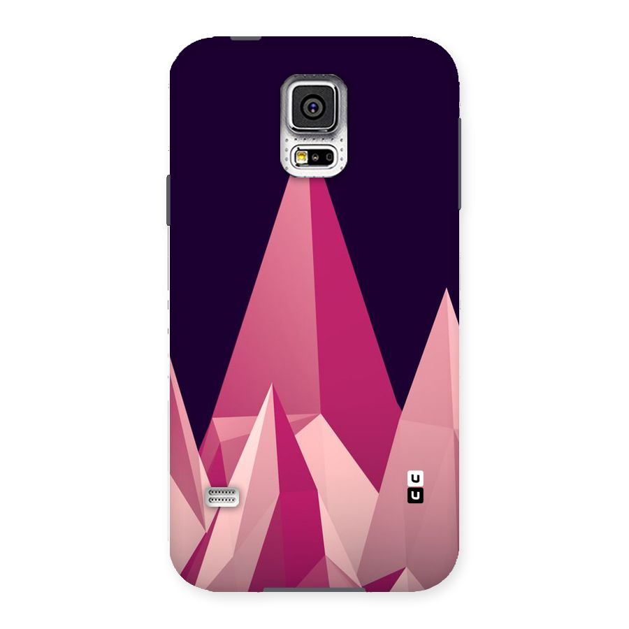 Pink Sharp Back Case for Samsung Galaxy S5