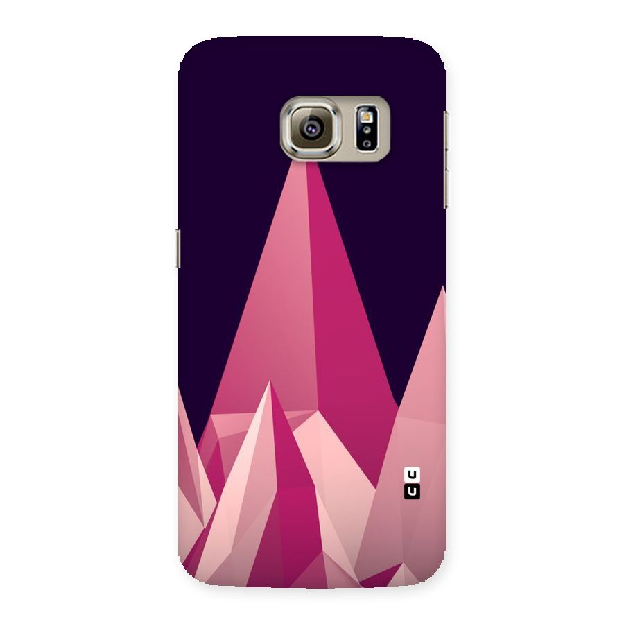 Pink Sharp Back Case for Samsung Galaxy S6 Edge
