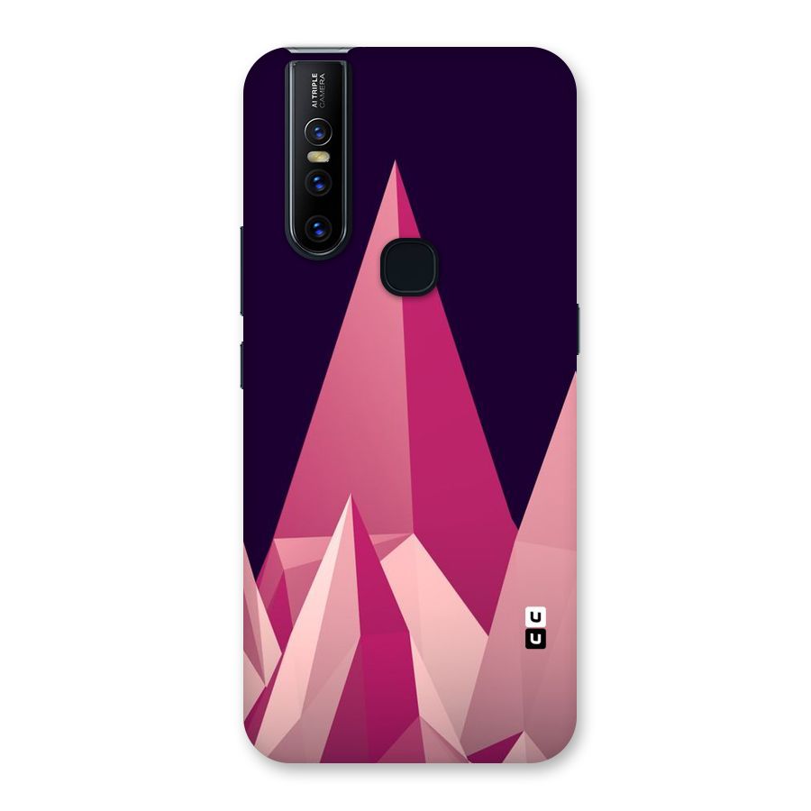 Pink Sharp Back Case for Vivo V15