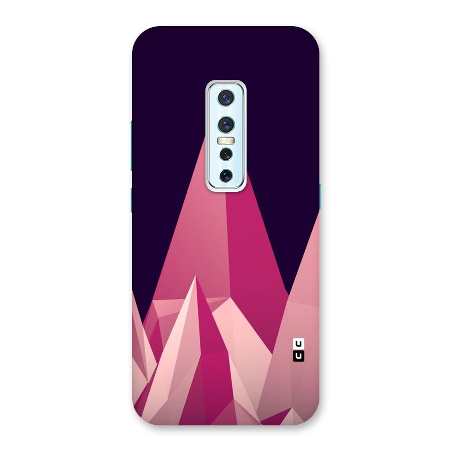 Pink Sharp Back Case for Vivo V17 Pro
