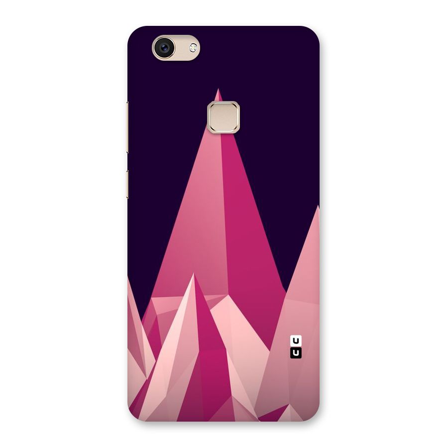 Pink Sharp Back Case for Vivo V7