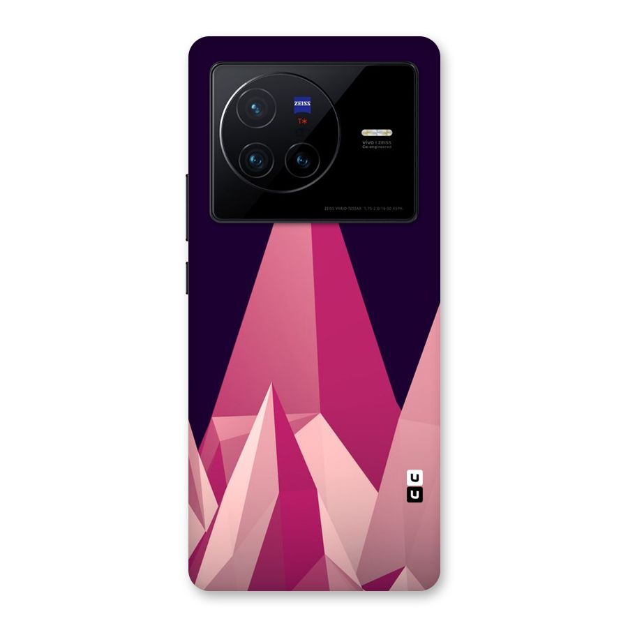 Pink Sharp Back Case for Vivo X80