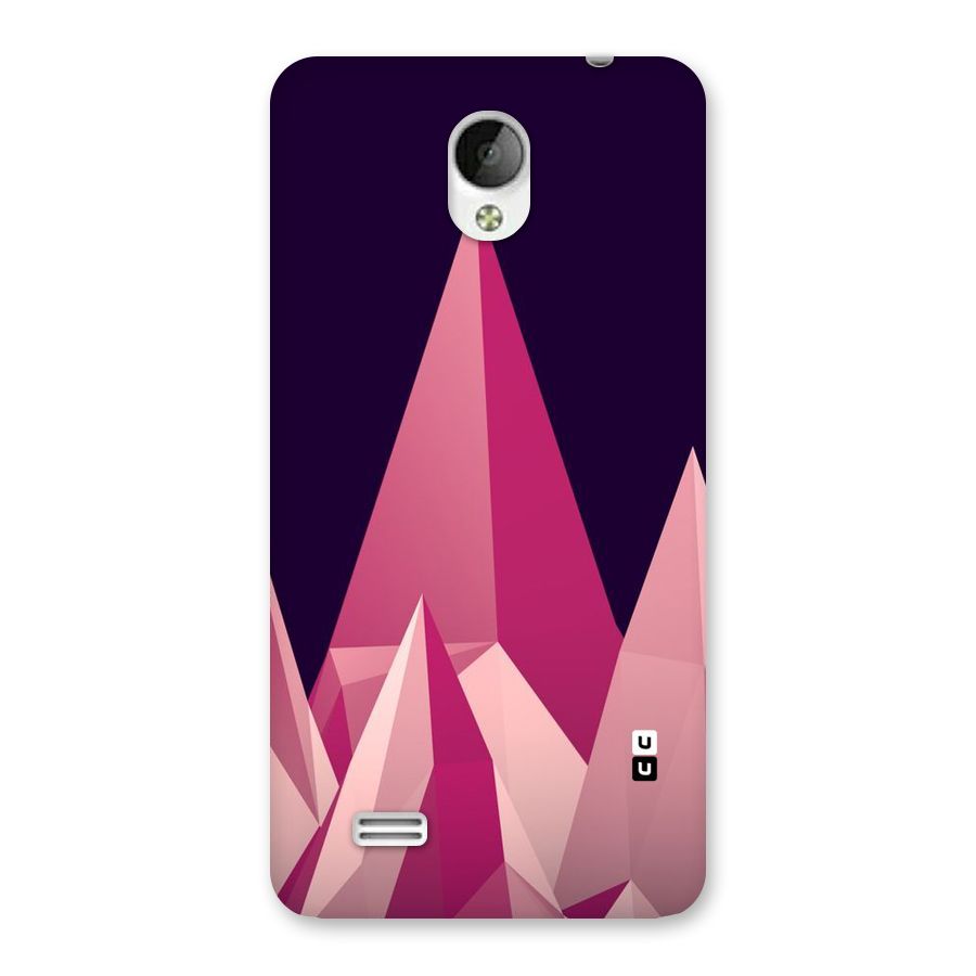 Pink Sharp Back Case for Vivo Y21
