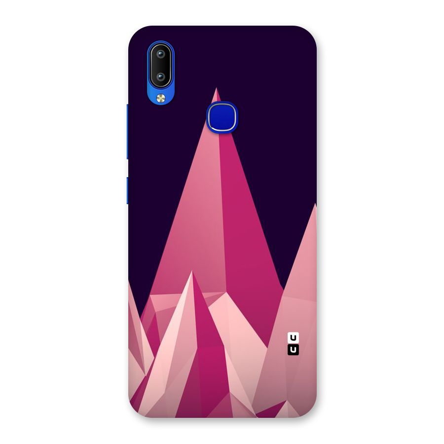 Pink Sharp Back Case for Vivo Y91