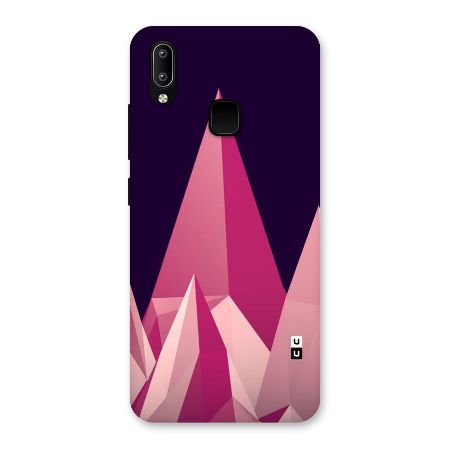 Pink Sharp Back Case for Vivo Y93