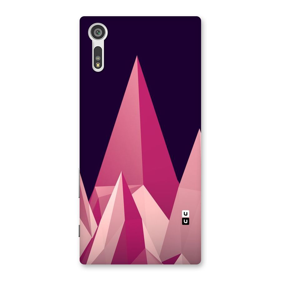 Pink Sharp Back Case for Xperia XZ
