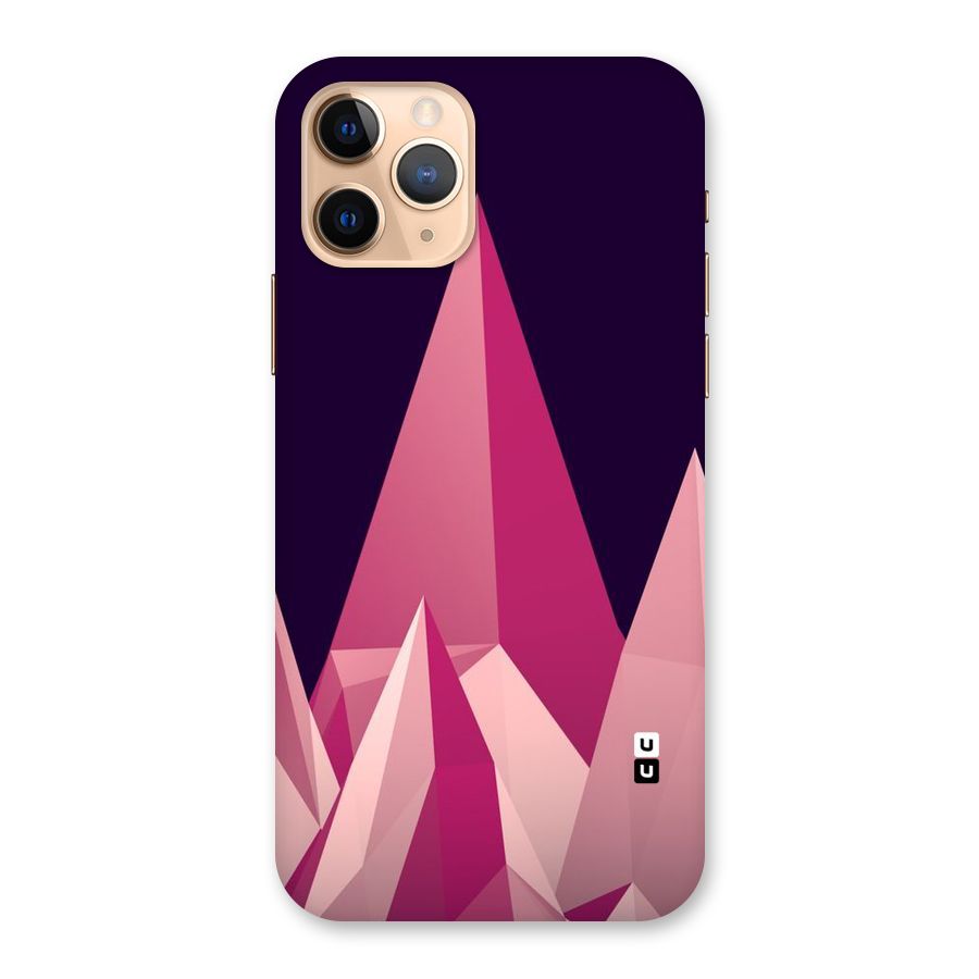 Pink Sharp Back Case for iPhone 11 Pro