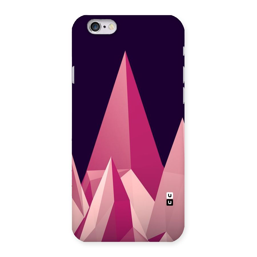 Pink Sharp Back Case for iPhone 6 6S