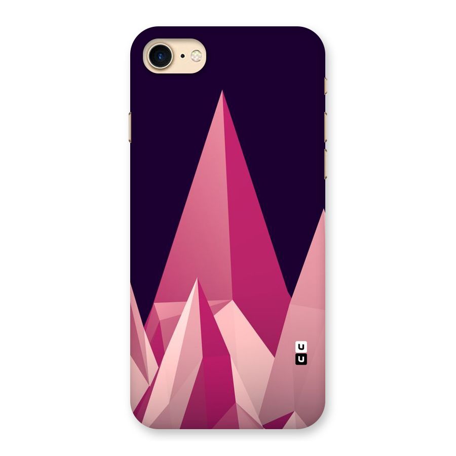 Pink Sharp Back Case for iPhone 7