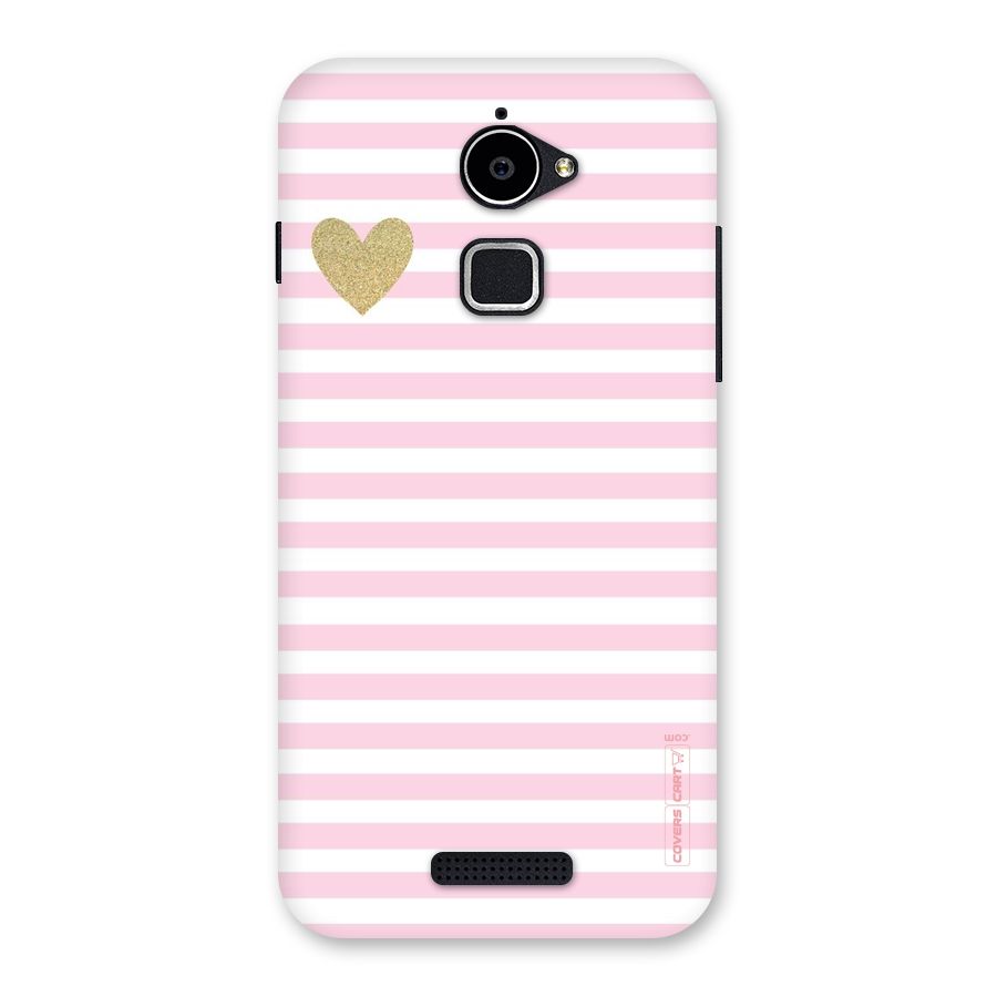 Pink Stripes Back Case for Coolpad Note 3 Lite