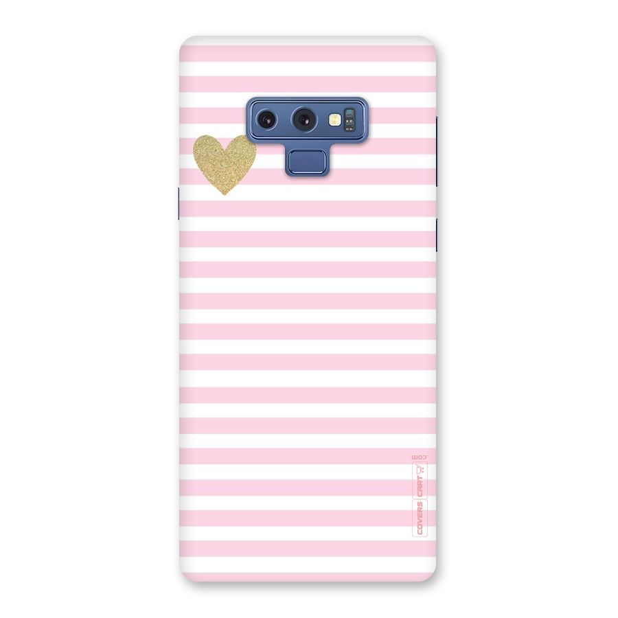 Pink Stripes Back Case for Galaxy Note 9