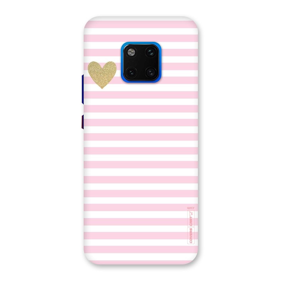 Pink Stripes Back Case for Huawei Mate 20 Pro