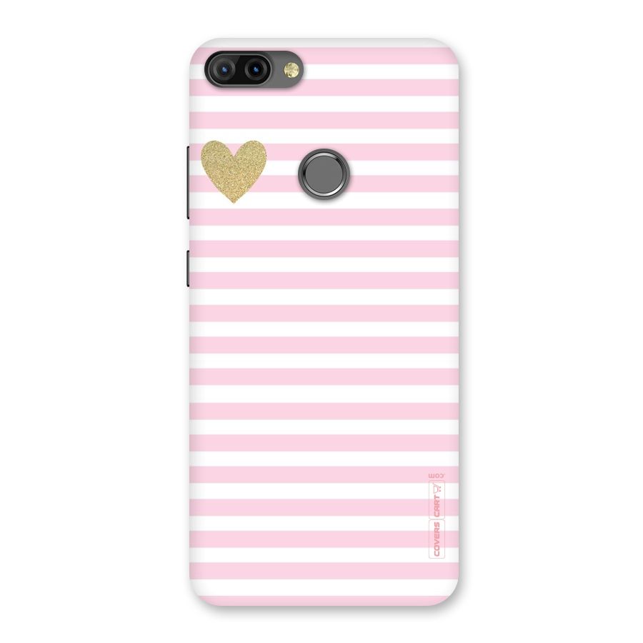 Pink Stripes Back Case for Infinix Hot 6 Pro