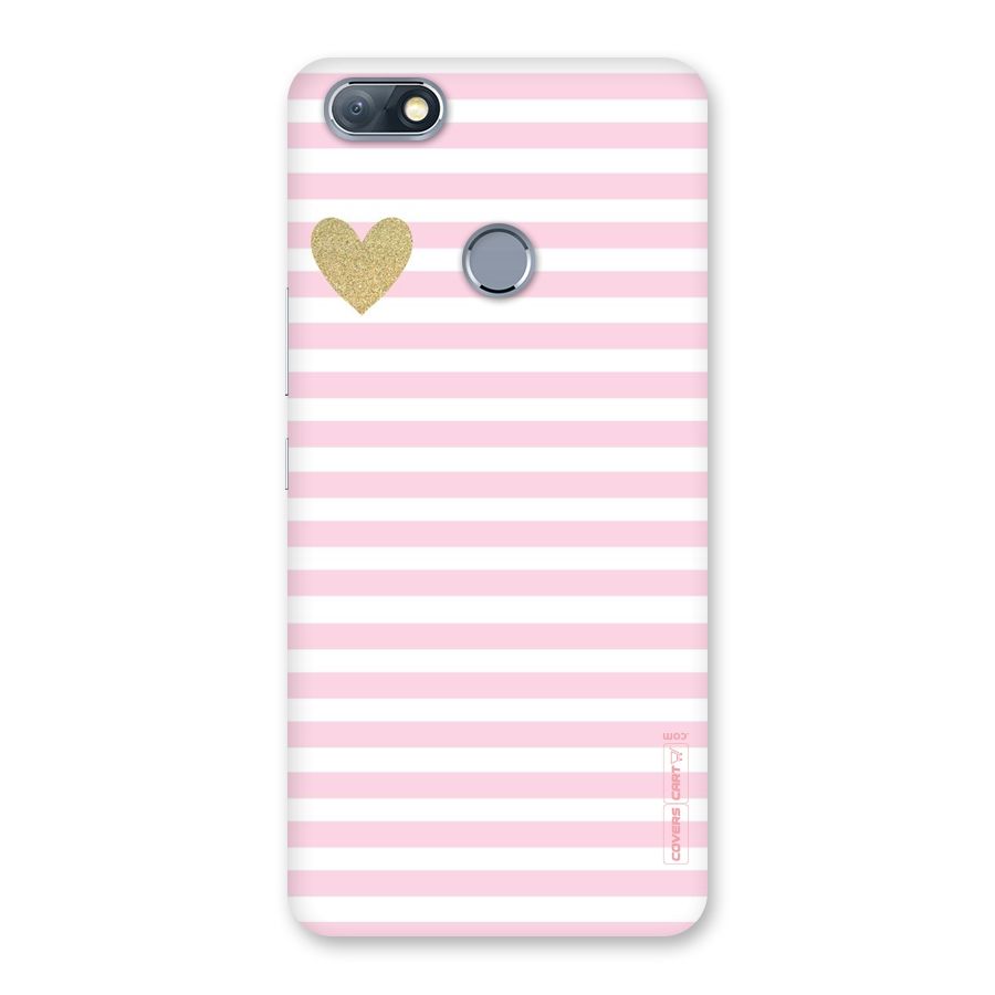 Pink Stripes Back Case for Infinix Note 5