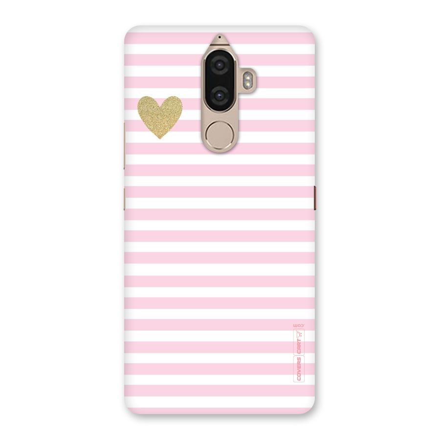 Pink Stripes Back Case for Lenovo K8 Note