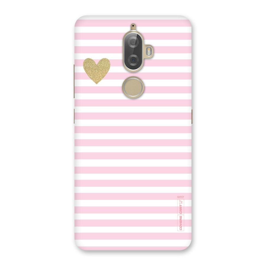 Pink Stripes Back Case for Lenovo K8 Plus