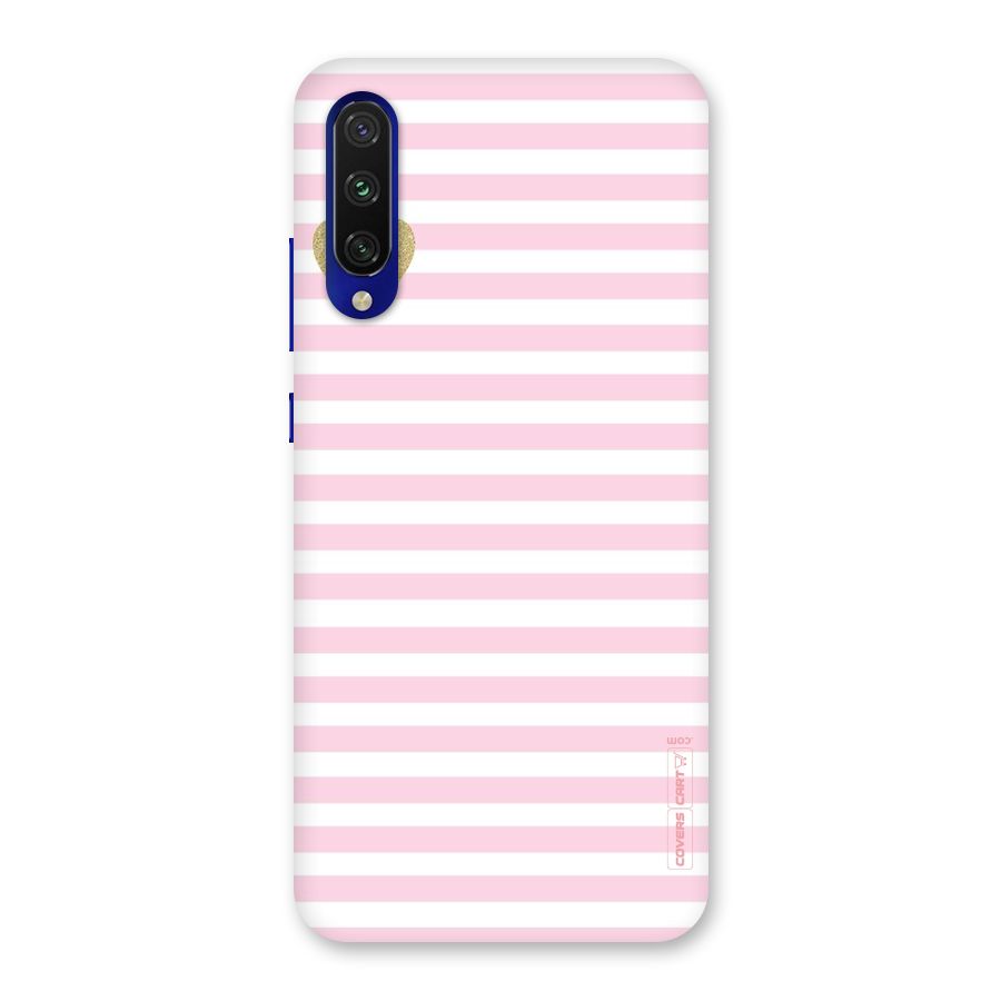 Pink Stripes Back Case for Mi A3
