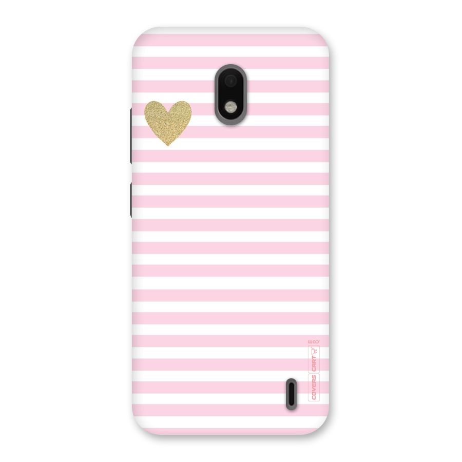 Pink Stripes Back Case for Nokia 2.2