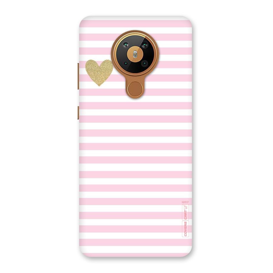 Pink Stripes Back Case for Nokia 5.3