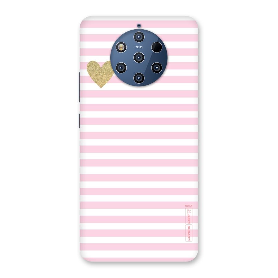 Pink Stripes Back Case for Nokia 9 PureView