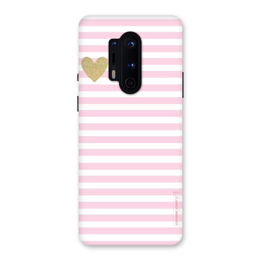 Pink Stripes Back Case for OnePlus 8 Pro