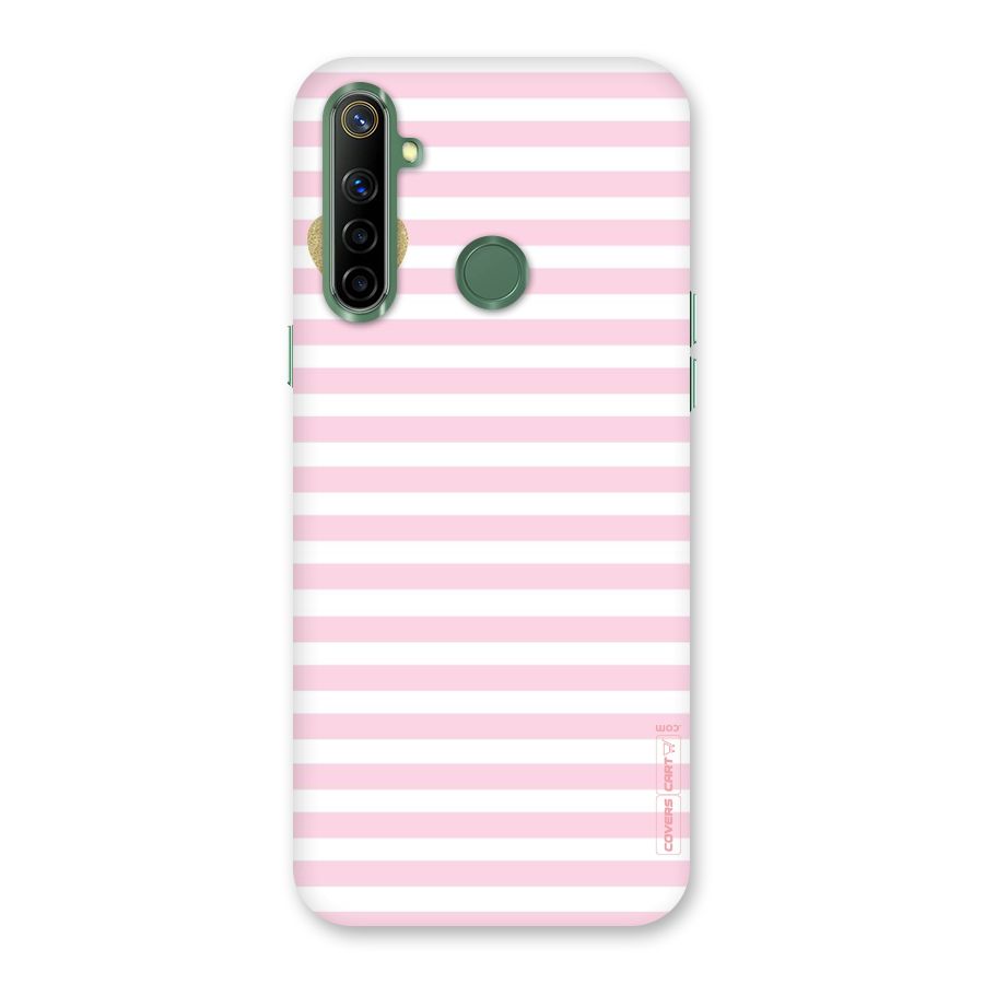 Pink Stripes Back Case for Realme Narzo 10