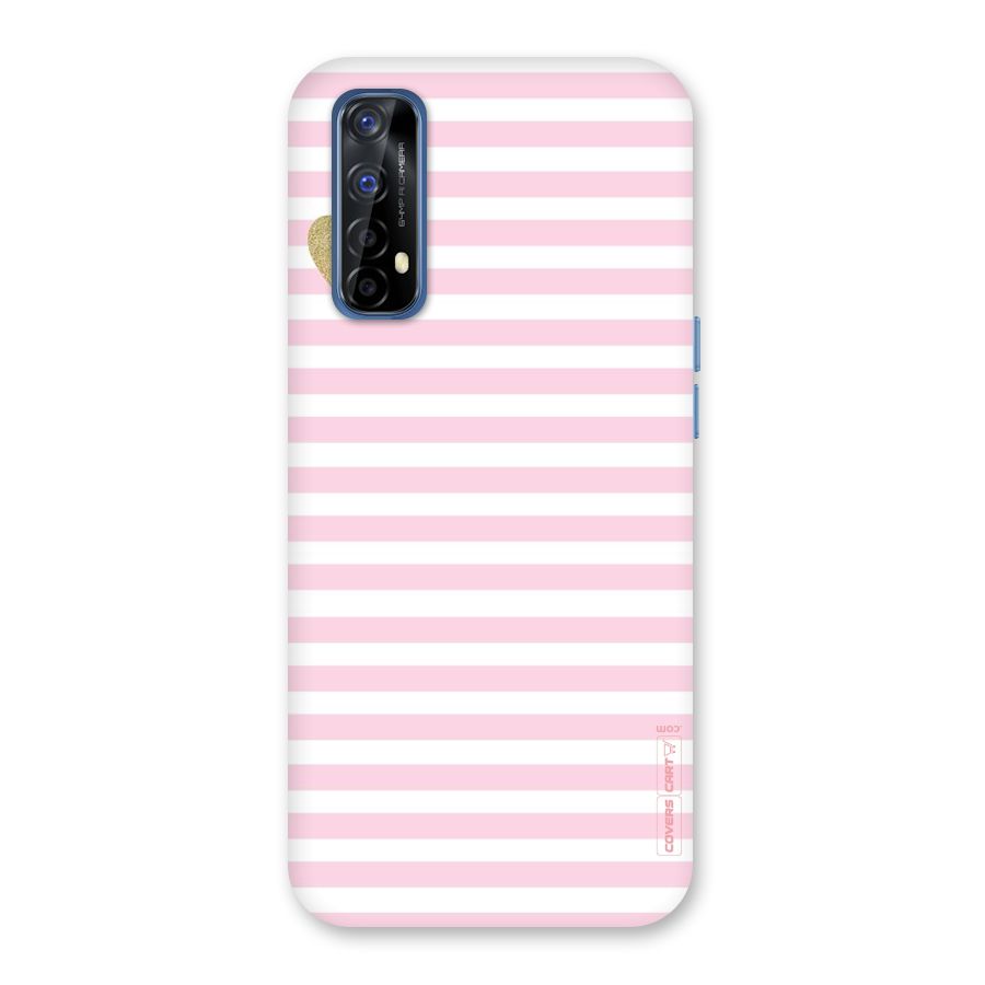 Pink Stripes Back Case for Realme Narzo 20 Pro