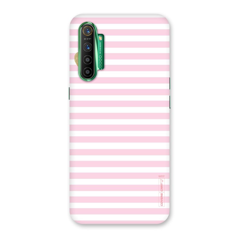 Pink Stripes Back Case for Realme X2