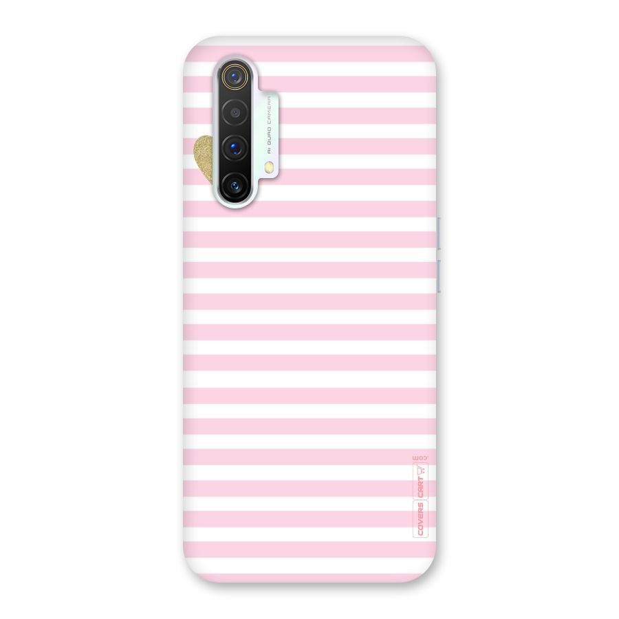 Pink Stripes Back Case for Realme X3 SuperZoom