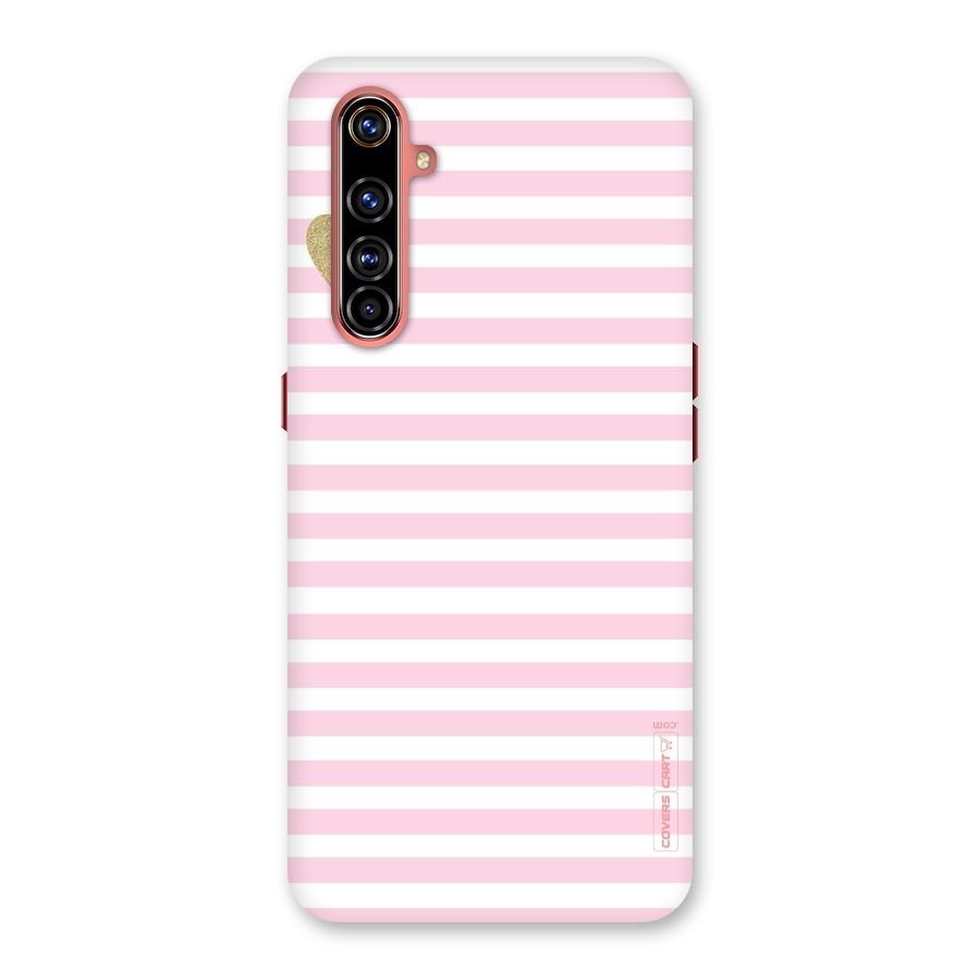 Pink Stripes Back Case for Realme X50 Pro