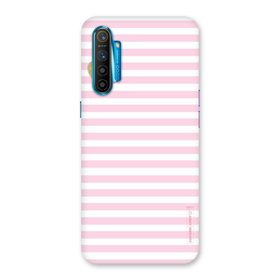 Pink Stripes Back Case for Realme XT