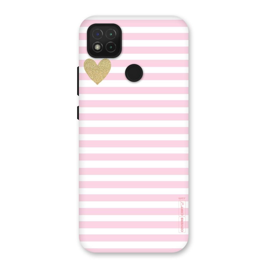 Pink Stripes Back Case for Redmi 9