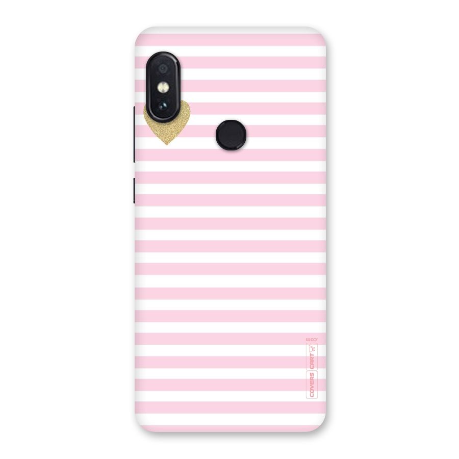 Pink Stripes Back Case for Redmi Note 5 Pro