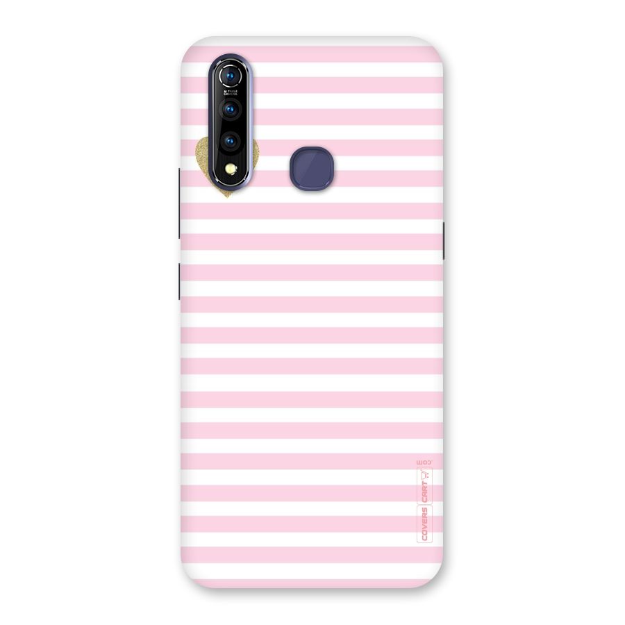 Pink Stripes Back Case for Vivo Z1 Pro
