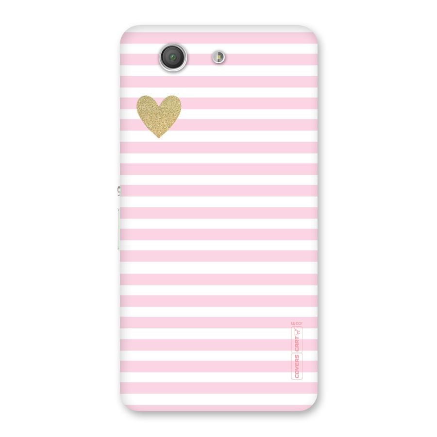 Pink Stripes Back Case for Xperia Z3 Compact